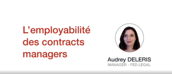 Contracts Manager & Employabilité - Audrey Déléris partage son expertise en tant que Manager chez Fed Légal