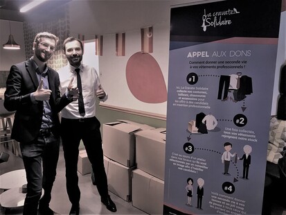 Groupe Fed partenaire de La Cravate Solidaire