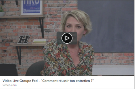 Vidéo live Jobteaser avec Julie Bertoni et Jessica Mourot : Comment réussir ton entretien ? 