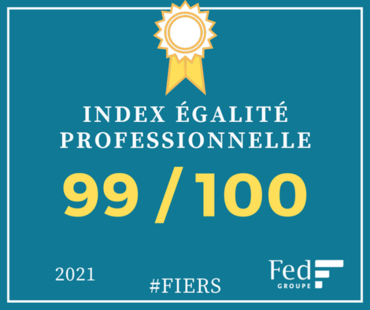 Toujours au top ! Score de 99/100 à l'index Egalité Femmes/Hommes 2021